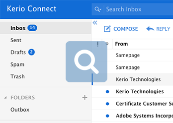 Kerio Cloud Administration Console