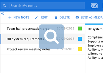 Kerio Cloud Email Notes